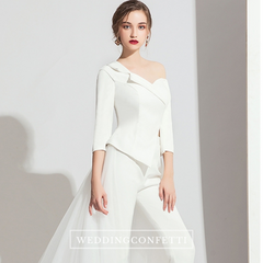 The Titiana Long Sleeve White / Black Separates