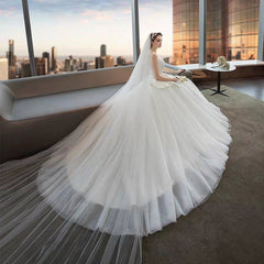 The Narelle Wedding Bridal Sleeveless Tulle Gown