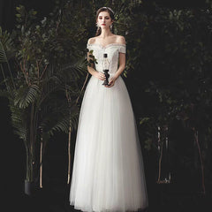 The Norgan Wedding Bridal Off Shoulder Gown