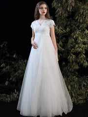 The Kasevue Wedding Bridal High Waisted Gown