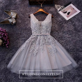 The Talitha Grey/Pink/Red/Blue Lace Sleeveless Dress