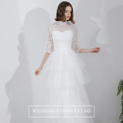 The Orelia Wedding Bridal Bohemian Two Piece Dress