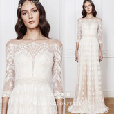 The Rona Bohemian Long Sleeve Gown