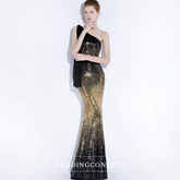 The Lynne Sequined Ombre Gown