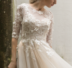 The Flynn Bohemian Wedding Gown