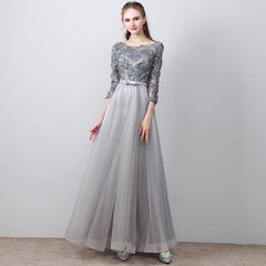 The Tania Long Sleeves Evening Gown (Available in 2 colours)