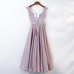 The Cailey Iridescent Sleeveless Gown