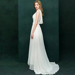 The Renaya Wedding Bridal Sleeveless Gown