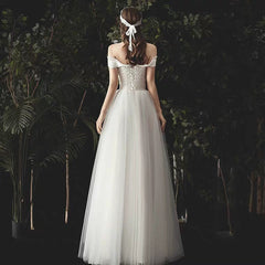 The Norgan Wedding Bridal Off Shoulder Gown