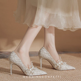 The Hasera Wedding Bridal Heels (Available in 2 Colours)