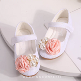 The Melanie Flower Girl Shoes (Available in 4 colours)