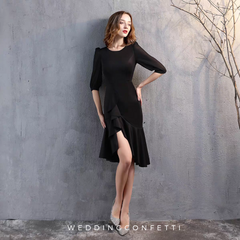 The Panoma Long Sleeves Ruffled Dress (Available in 3 Colours)