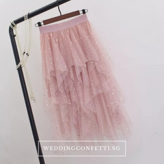 The Laura Bridesmaid Layered Tulle Skirt
