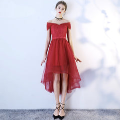 The Lorraina High Low Off Shoulder Gown (Available in 2 colours)