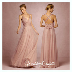 The Lerenda Tulle Convertible Bridesmaid Collection (Customisable)