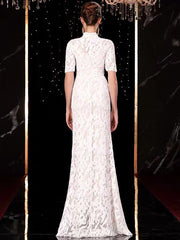 The Orient Wedding Bridal Cheongsam Mandarin Collar Gown