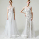 The Lorende Wedding Bridal Sleeveless Gown