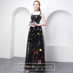 The Amanica Sleeveless Black Dress