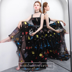 The Amanica Sleeveless Black Dress