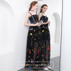 The Amanica Sleeveless Black Dress