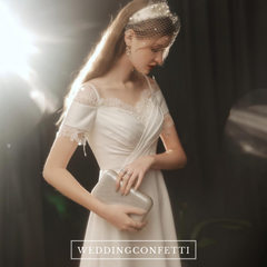 The Lilette Wedding Bridal Off Shoulder Gown
