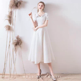 The Lilette Short Sleeve Bohemian Dress