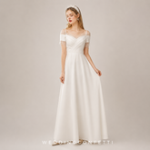 The Lilette Wedding Bridal Off Shoulder Gown