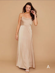 The Bridgette Satin Bridesmaid Series (Customisable)