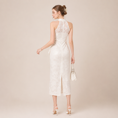 The Aurele Sleeveless Cheongsam Gown