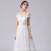 The Rosyth Wedding Bridal Off Shoulder Gown