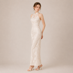 The Aurele Sleeveless Cheongsam Gown