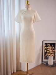The Celtrine Flare Sleeves Cheongsam Gown