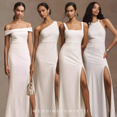 The Rosaelle Satin Bridesmaid Series II (Customisable)
