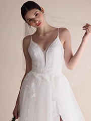 The Rocalle Wedding Bridal Sleeveless Gown