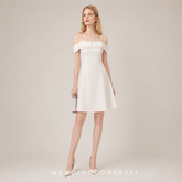 The Lerista Off Shoulder Short Dress (Available in 4 Colours)