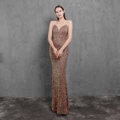 The Feryda Gold/Red/White/Pink/Grey Glitter Sleeveless Dress