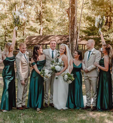 The Lorna Satin Bridesmaid Collection (Available in 5 Different Styles)