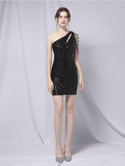 The Regina Sequined Toga Short Dress (Available in 5 Colours)