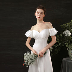 The Lilette Wedding Bridal Off Shoulder Gown