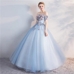 The Merilyn Off Shoulder Ball Gown (Available in 2 Colours)