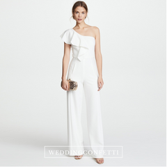 The Tetris White Toga Jumpsuit