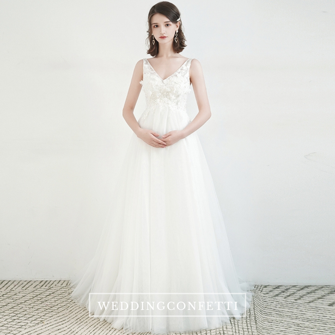 The Scarlett Wedding Bridal High Waisted Gown