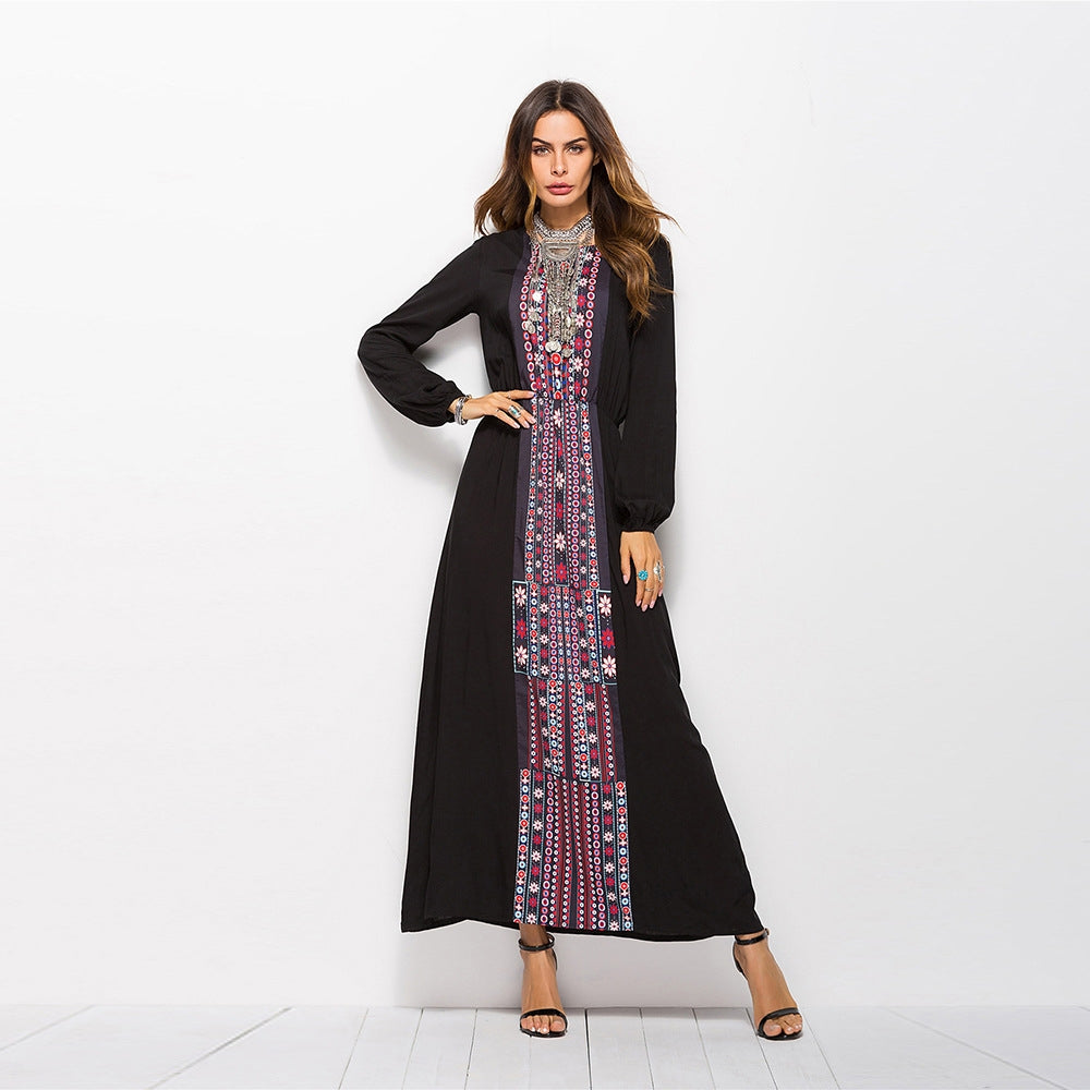 The Shazly Long Sleeve Gown (Various Colours)