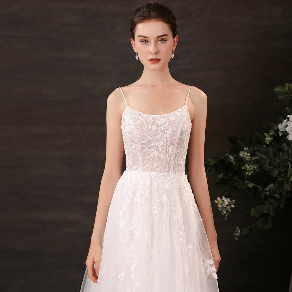 The Rayen Wedding Bridal Sleeveless Gown