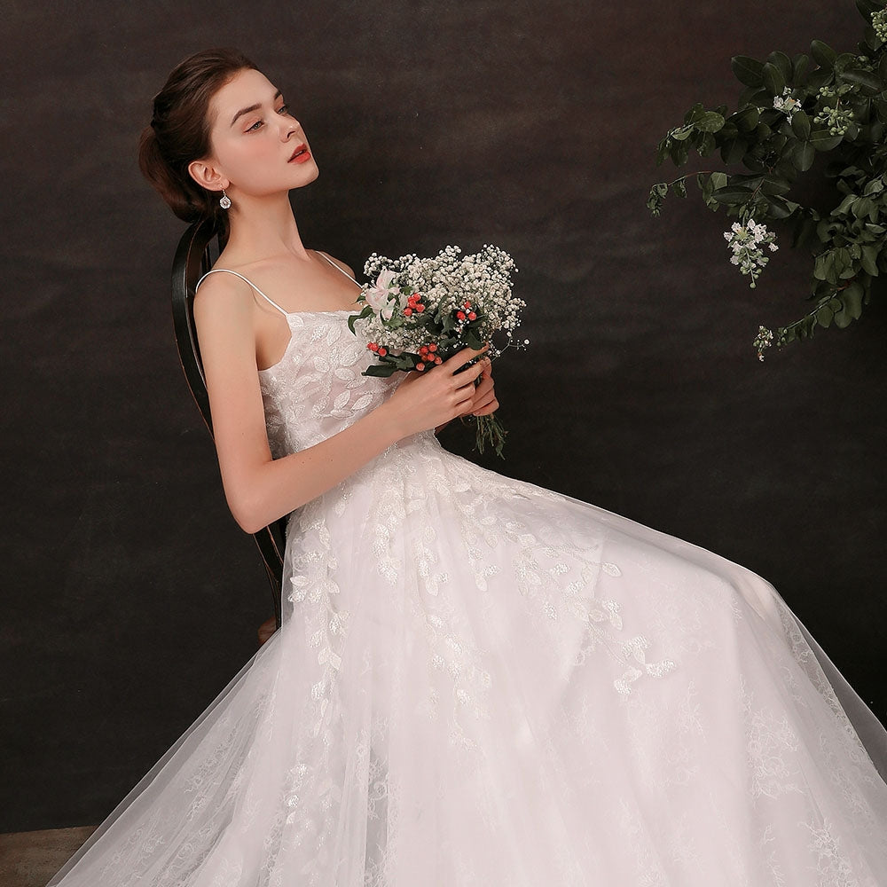 The Rayen Wedding Bridal Sleeveless Gown