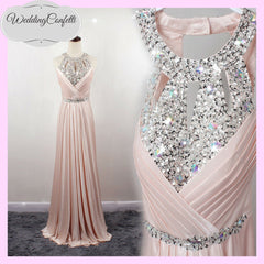 The Lovelia Halter Evening Gown (Many Colours Available)