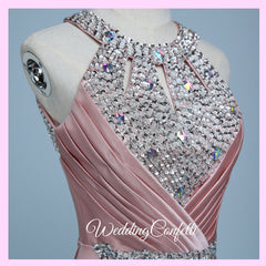 The Lovelia Halter Evening Gown (Many Colours Available)