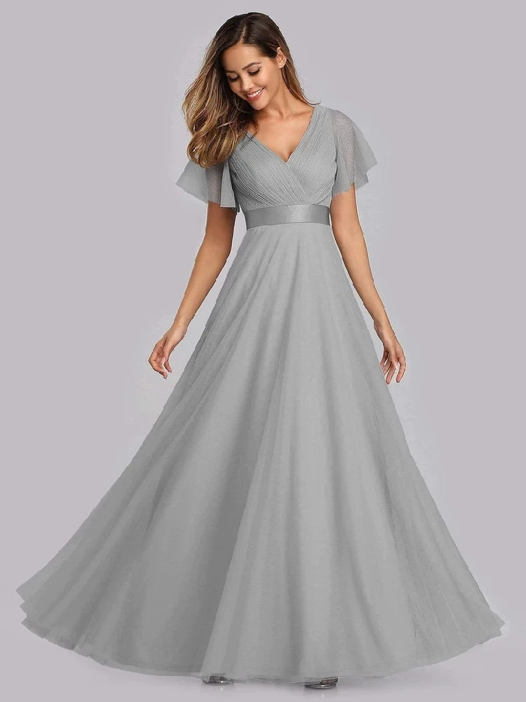 The Irisa Tulle Bridesmaid Dress (Customisable)