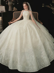 The Ileana Wedding Bridal Sleeveless Gown