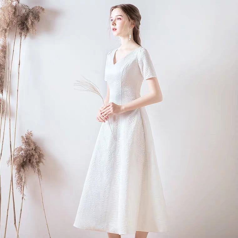The Lilette Short Sleeve Bohemian Dress